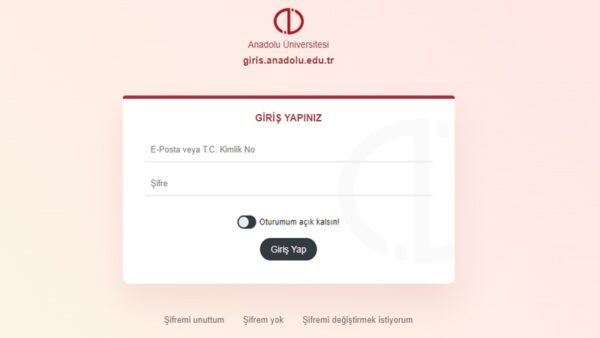 Anadolu Üniversitesi AÖF 2025 Güz Dönemi Kayıt Yenileme Tarihleri Açıklandı