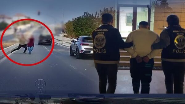 Trafikte Taşlı Saldırı Yapan Kişi Yakalandı