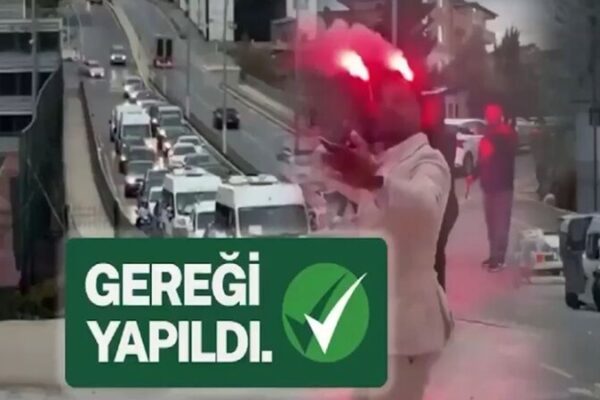 Düğün Konvoyunda Trafik Kurallarını İhlal Eden 10 Sürücüye İşlem