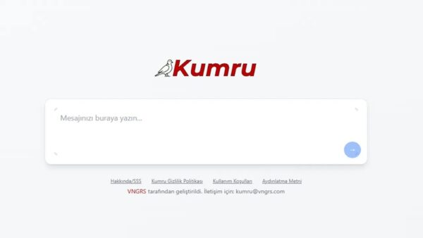 Türkiye’nin İlk Yerli Türkçe Yapay Zeka Modeli Kumru Tanıtıldı