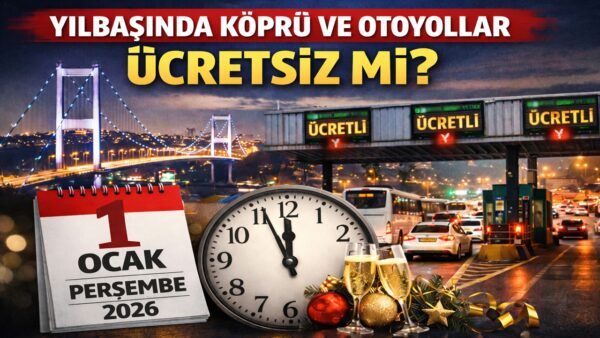 1 Ocak’ta Köprü ve Otoyollar Ücretsiz Olacak mı?