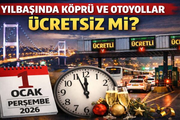 1 Ocak’ta Köprü ve Otoyollar Ücretsiz Olacak mı?