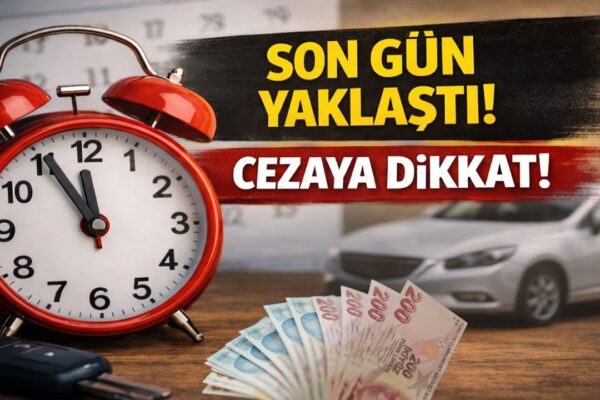 Cezalı Duruma Düşmeyin! Araç Sahipleri İçin Son Gün Yaklaştı