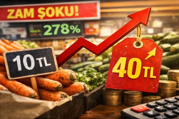 10 Liralık Ürün 40 Liraya Çıktı, Ocak Ayının Zam Şampiyonu Açıklandı