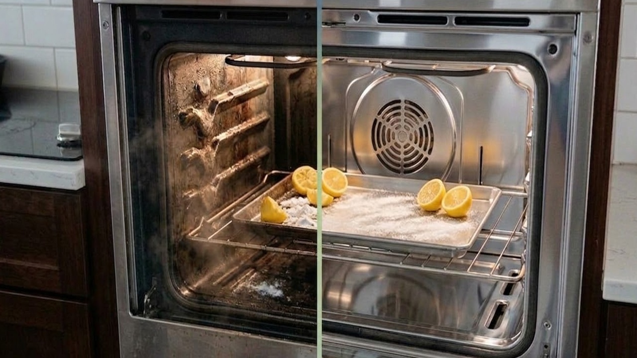 Kirli Fırını 10 Dakikada Pırıl Pırıl Yapan Sır Ortaya Çıktı