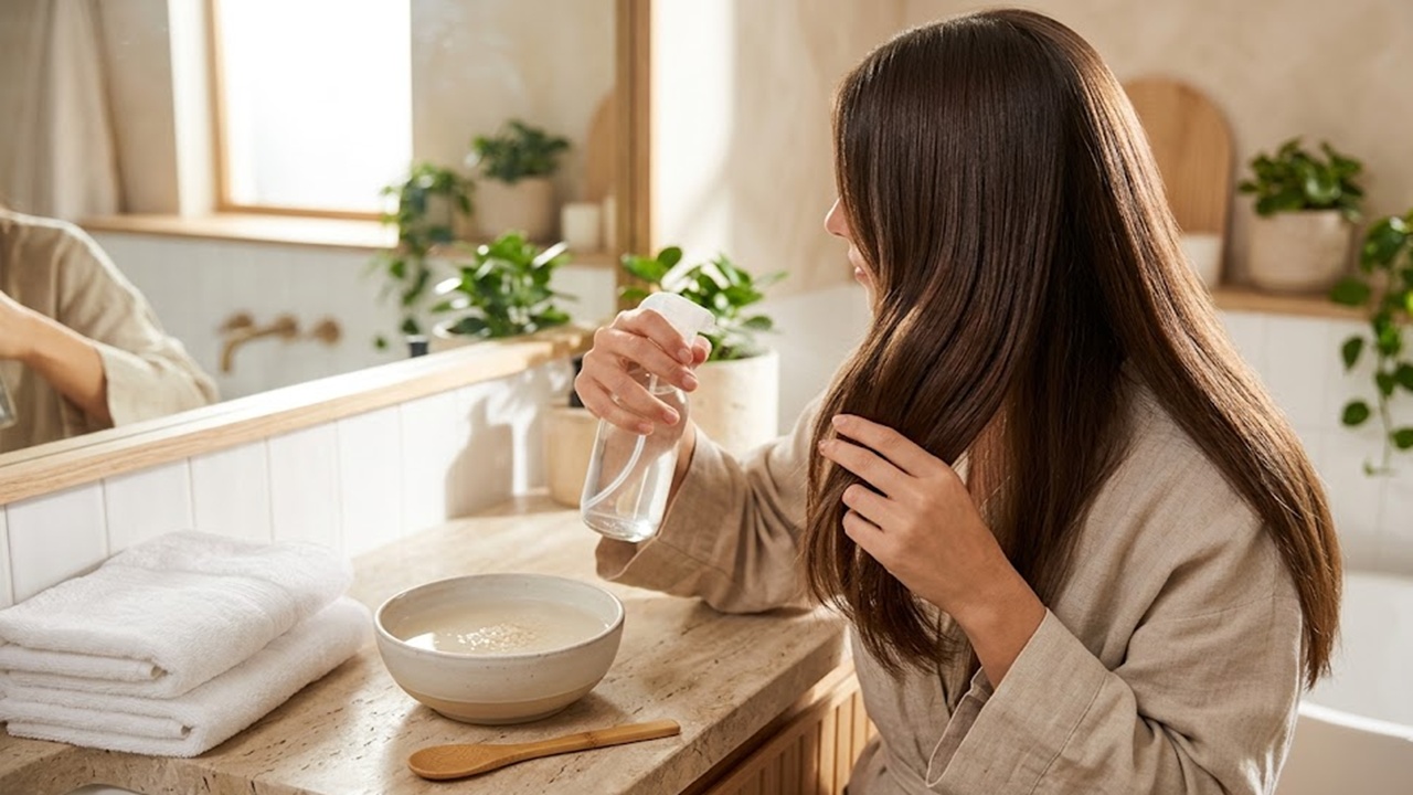 Kuaför Masrafına Son! Evdeki Bu Malzemeyle Saçlarınıza Keratin Bakımı Yapın
