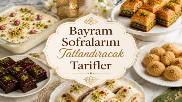 Bayram Sofralarına Çok Yakışacak 5 Tatlı Tarifi