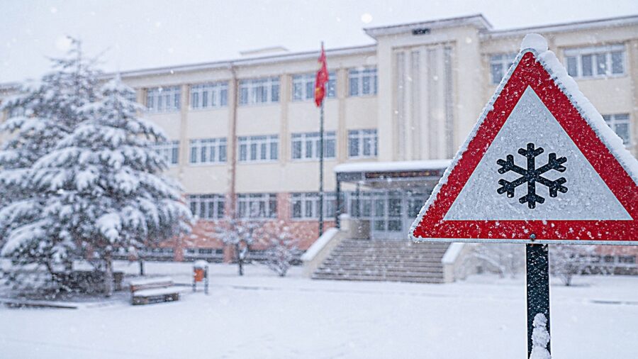 Mayıs Ayında Okullar Kardan Dolayı Tatil Edildi