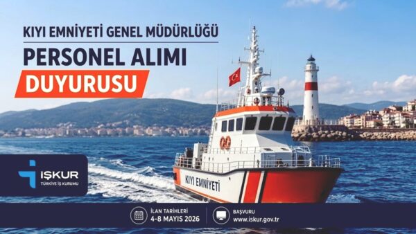 Kıyı Emniyeti Genel Müdürlüğü Personel Alımı Yapacak