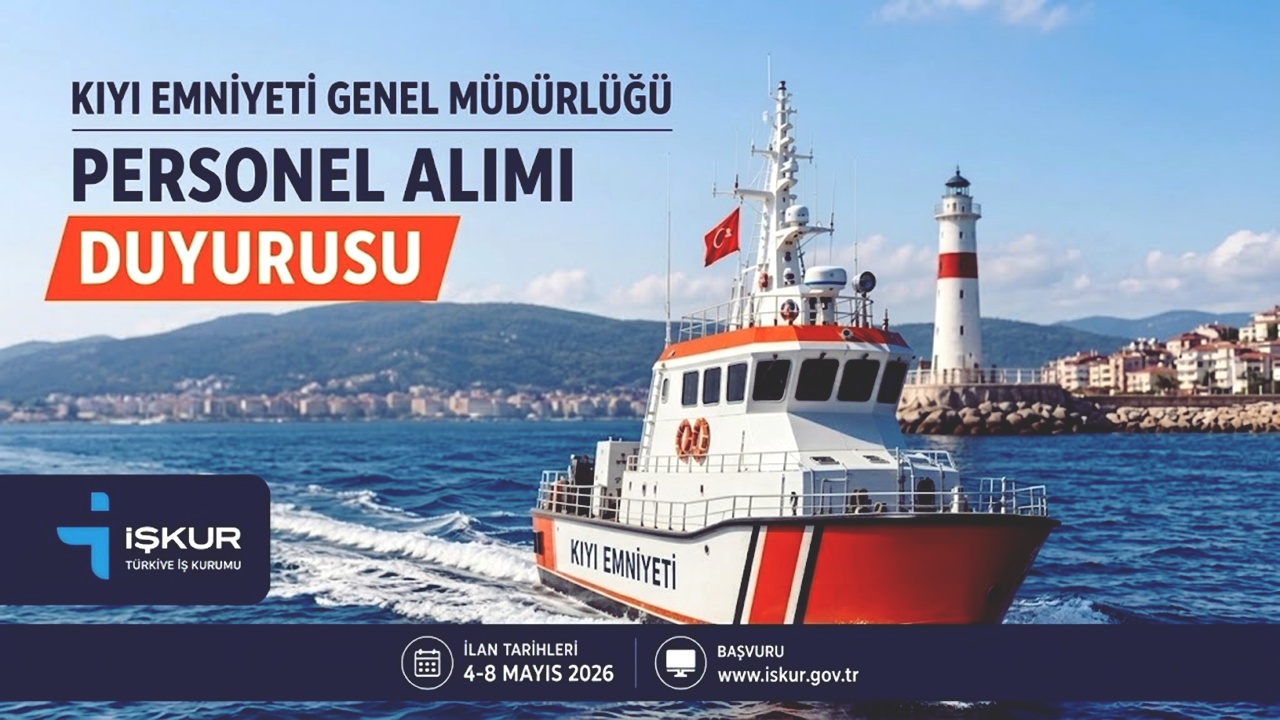 Kıyı Emniyeti Genel Müdürlüğü Personel Alımı Yapacak