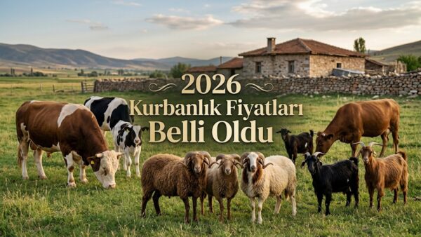Büyükbaş ve Küçükbaş Canlı Hayvan Fiyatları Netleşti