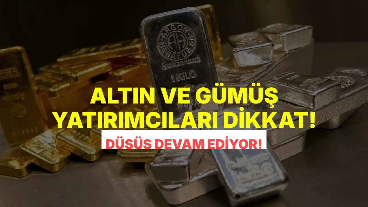 Altın ve Gümüş Fiyatları Bayramın İlk Günü Düştü!