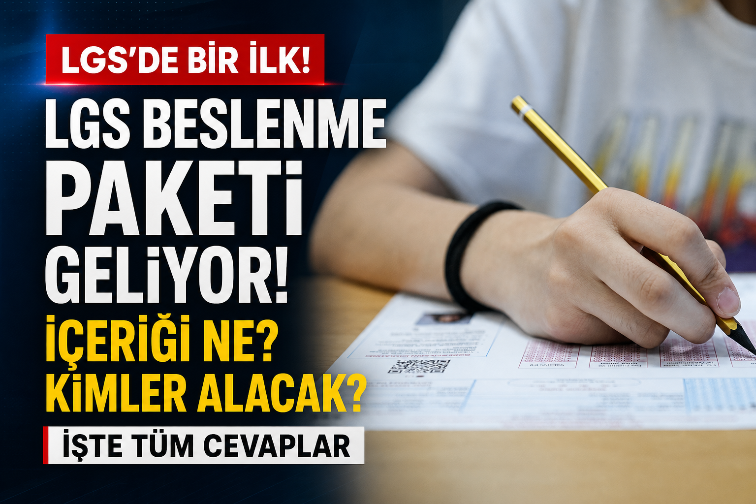 LGS Beslenme Paketi İçeriğinde Neler Var? Kimler Alabilecek? Beslenme Paketi Ücretsiz mi?