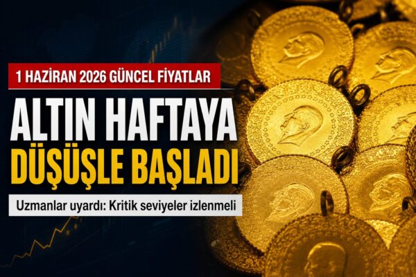 Altın Haziran Ayına Düşüşle Başladı: 1 Haziran 2026 Güncel Fiyatlar