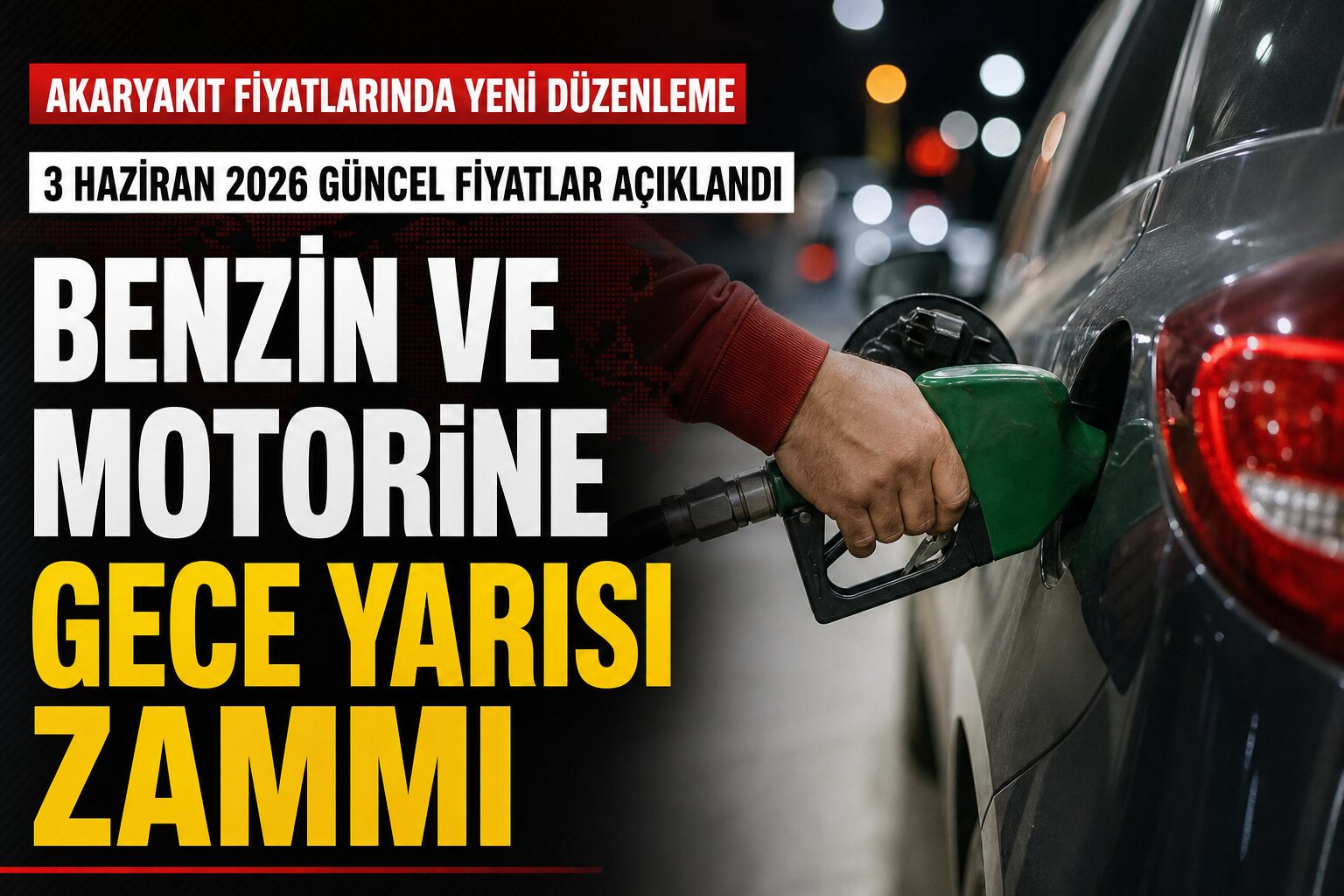 Akaryakıta Gece Yarısı Zammı: Benzin ve Motorin Fiyatları Güncellendi