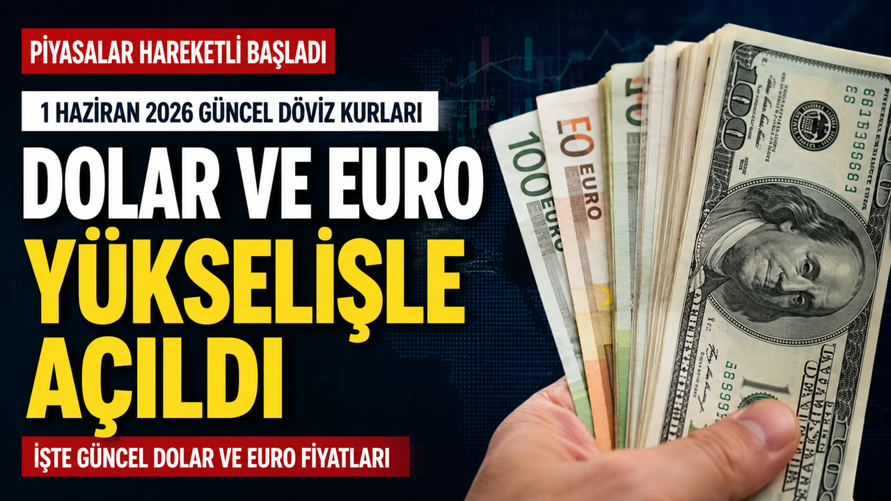 Döviz Kurları Haziran Ayını Yükselişle Açtı