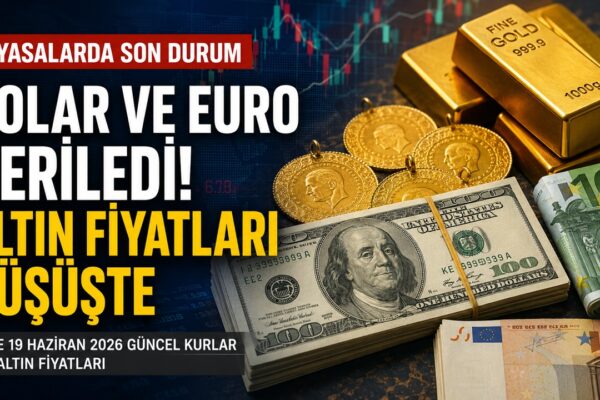 19 Haziran döviz ve altın fiyatları: Dolar, euro ve altında son durum