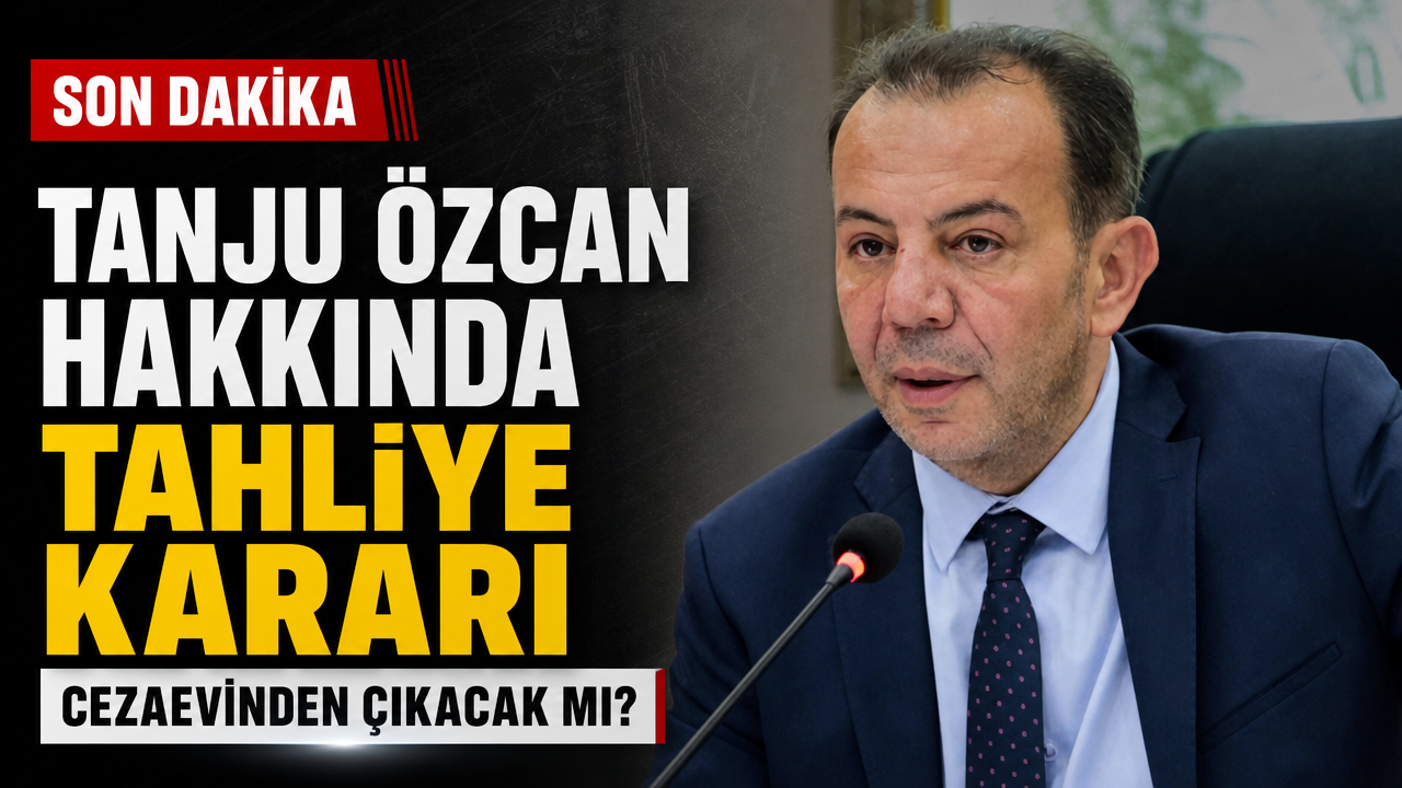 Tanju Özcan’a “cinsel istismar”dan tahliye kararı