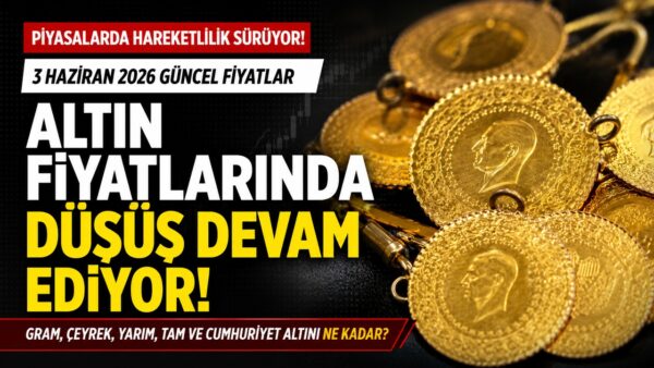 Altın Alacaklar Dikkat: Altın Fiyatlarında Düşüş Devam Ediyor