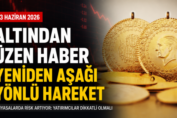 Altın Fiyatları Yeniden Düşmeye Başladı! 22 Haziran 2026 Güncel Rakamlar