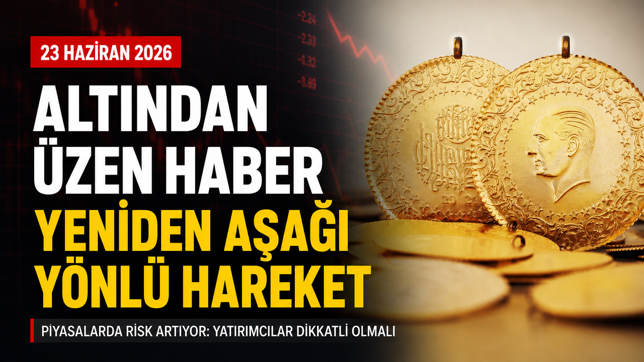Altın Fiyatları Yeniden Düşmeye Başladı! 22 Haziran 2026 Güncel Rakamlar
