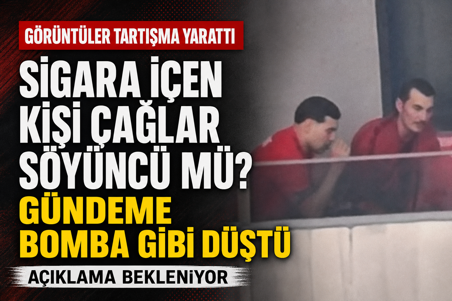 Dünya Kupası Maçı Öncesi A Milli Takım’da Sigara Tartışması!