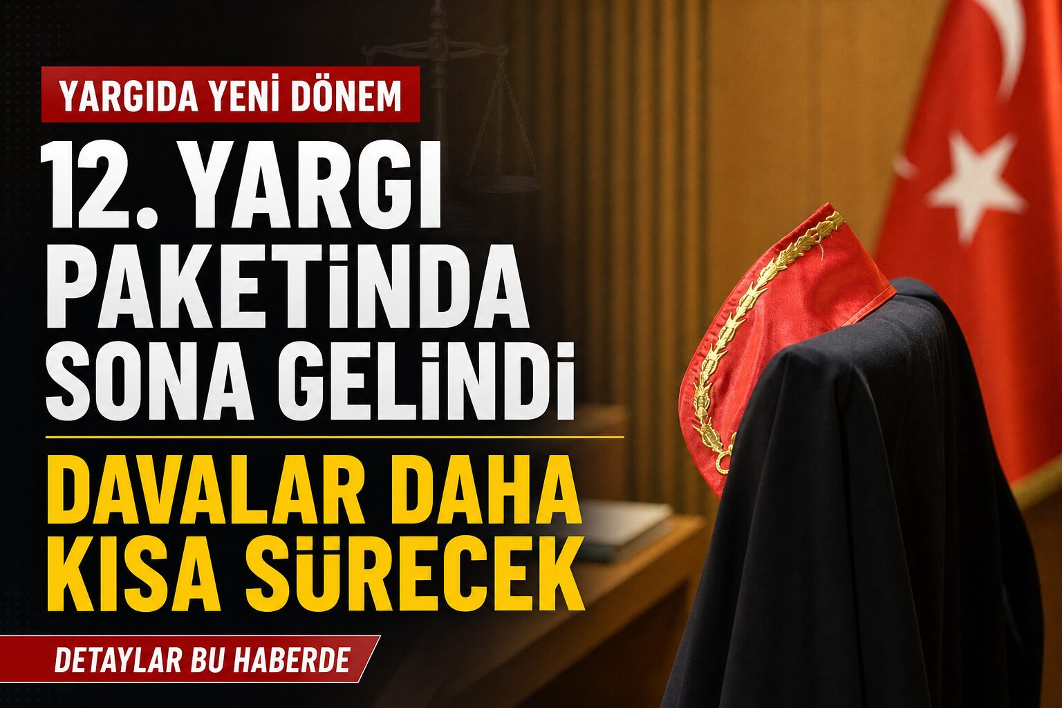 12. Yargı Paketi 2026: Yargıda Yeni Dönem Başlıyor!