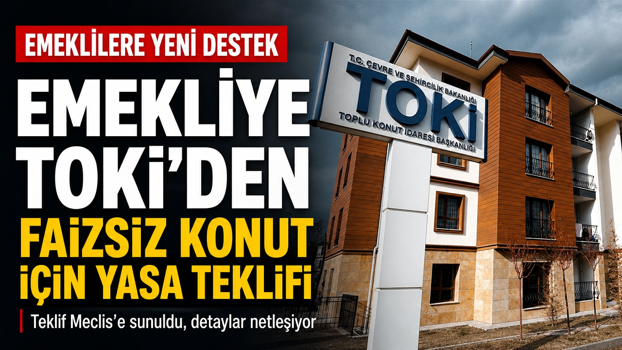 MHP’den emeklilere faizsiz konut için yasa teklifi