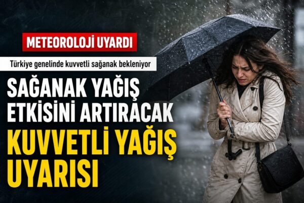 3 Haziran Çarşamba Günü Türkiye Genelinde Sağanak Yağış Etkili Olacak