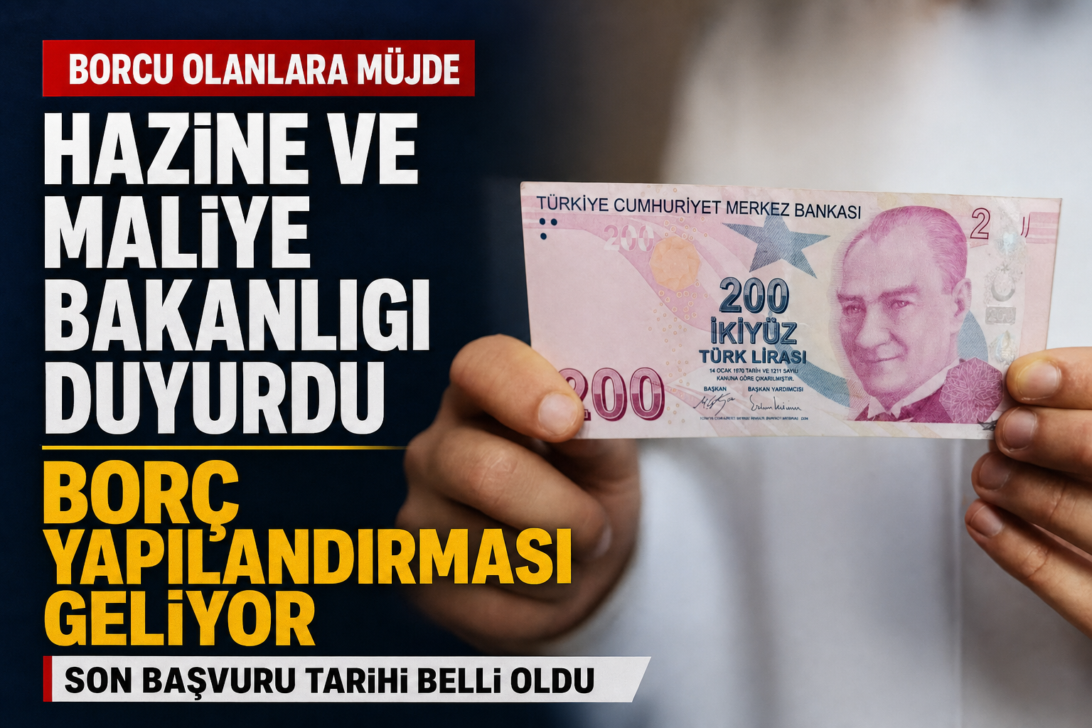 Borç Yapılandırması 2026: Borç Yapılandırması Son Başvuru Tarihi!