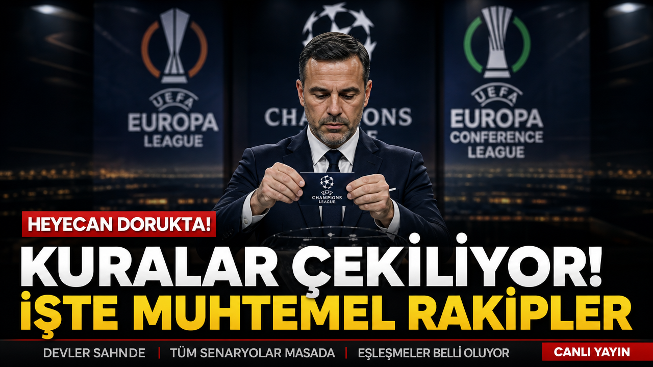 Avrupa Ligi'nde kuralar çekiliyor!
