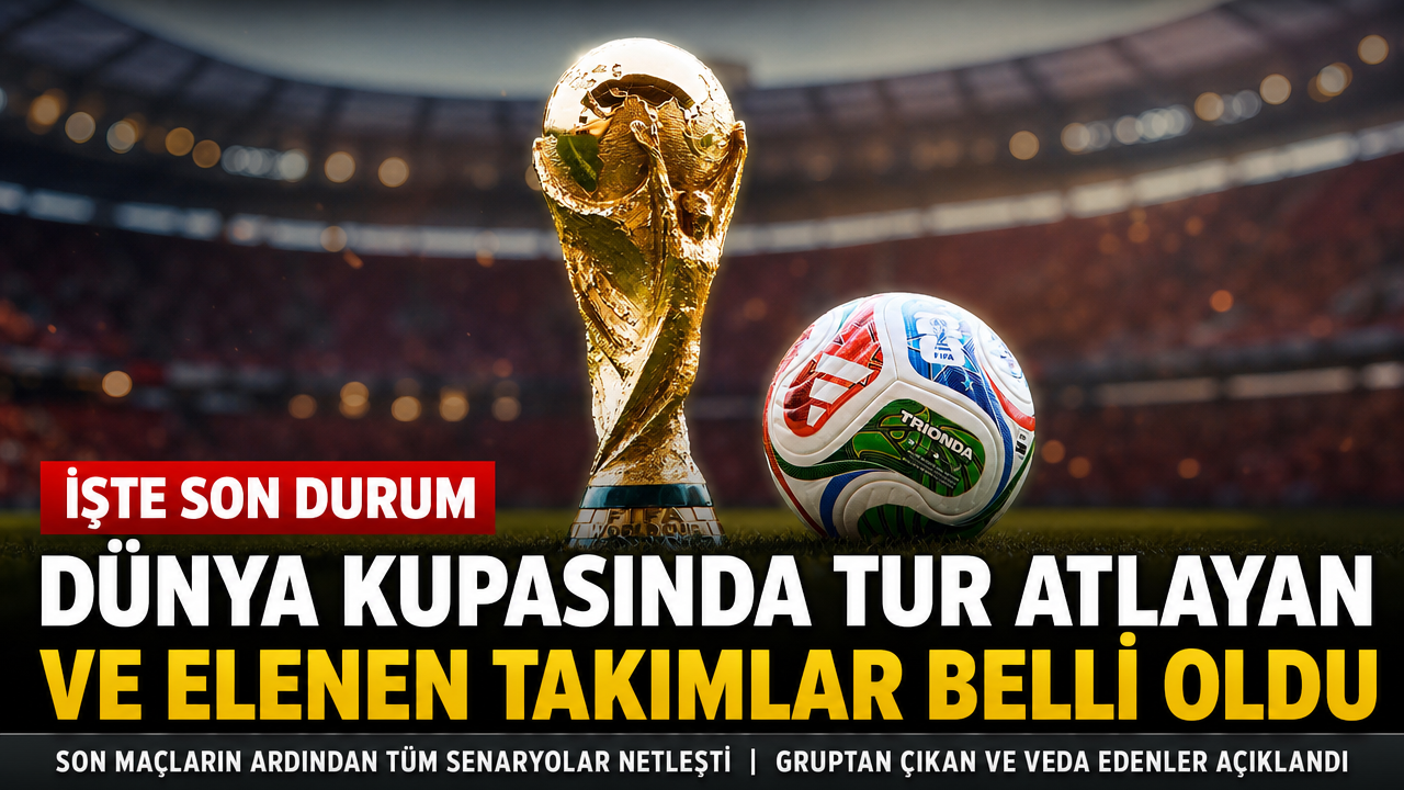 Dünya Kupası’nda turu garantileyen ve elenen takımlar belli oldu: Messi ve Ronaldo’dan tarihi rekor!