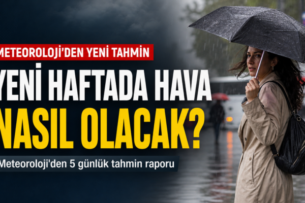 Yeni haftada hava nasıl olacak? İşte bölge bölge 5 günlük tahmin