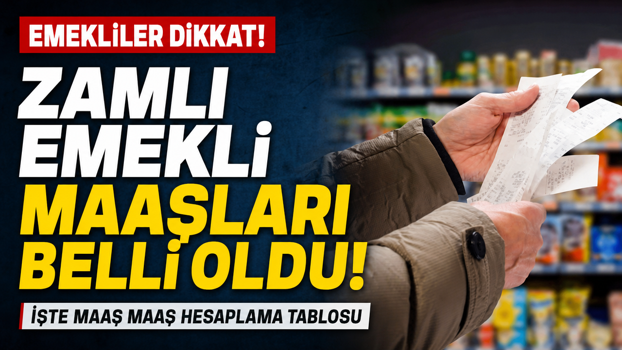 Emekli zammı 2026 son dakika tablosu netleşti! İşte zamlı maaşlar