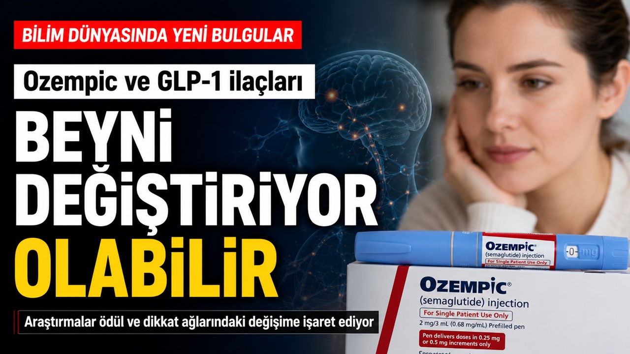 Ozempic ve GLP-1 İlaçları Beyni Etkiliyor mu? Yeni Bilimsel Bulgular Ortaya Çıktı