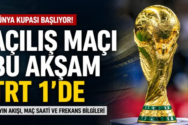 FIFA Dünya Kupası Yayın Takvimi Açıklandı: İlk Maç TRT 1 Ekranlarında
