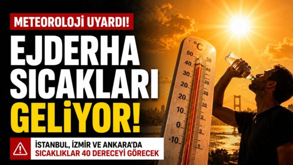 “Ejderha Sıcakları” Türkiye’ye giriş yapıyor! Sıcak hava dalgası birçok ilde 40 dereceyi bulacak