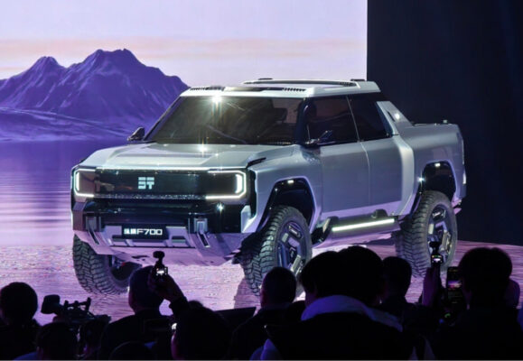 Jetour hibrit (PHEV) pickup Zongheng F700 