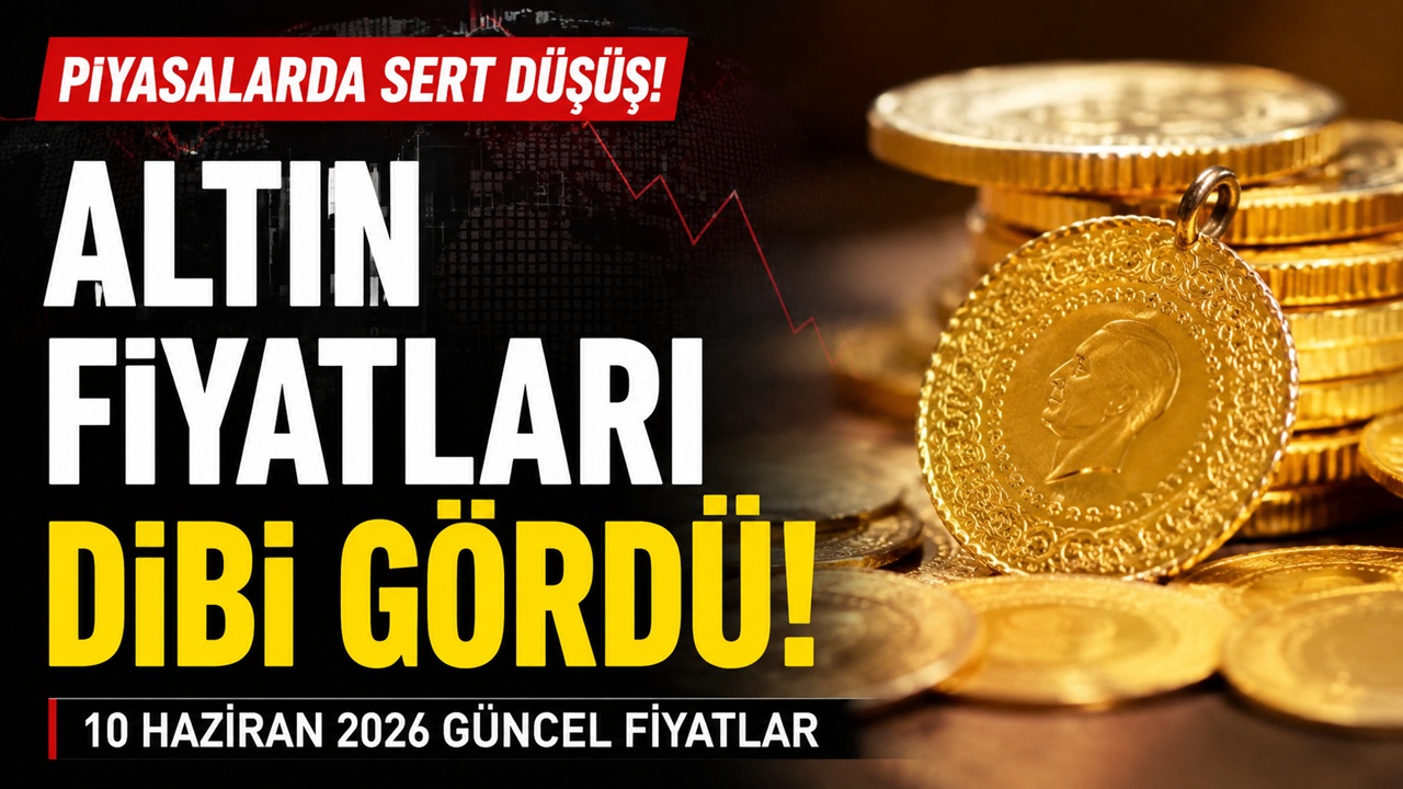 Altın Kritik Seviyeye Kadar Düştü: 10 Haziran 2026 Altın Ne Kadar Oldu?