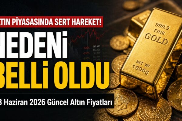Altın fiyatları yükselişe geçti: Piyasalarda hareketliliğin nedeni belli oldu