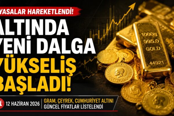 Trump’ın İran Açıklaması Sonrası Altın Fiyatları Değişti