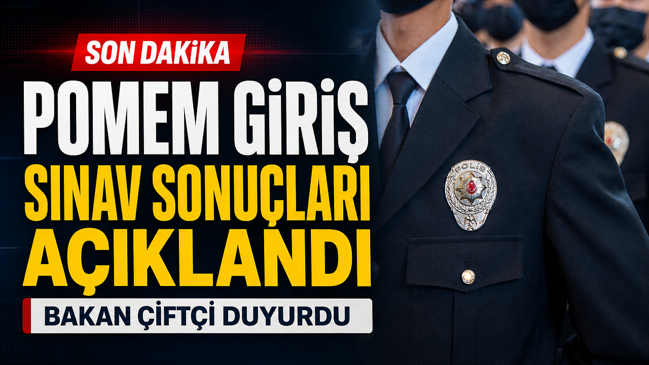 POMEM giriş sınav sonuçları açıklandı