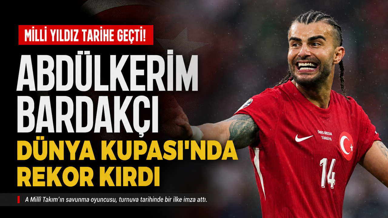 Abdülkerim Bardakçı Dünya Kupası’nda rekor kırdı