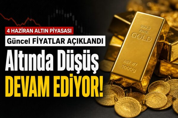 Düşüş Devam Ediyor! Gram, Çeyrek ve Tam Altında Güncel Rakamlar