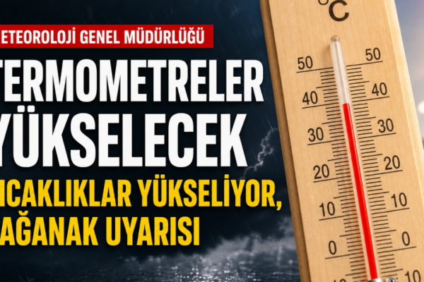 Meteoroloji Açıkladı! Sıcaklıklar Artıyor