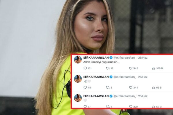Elif Karaarslan tahliye edildi! İlk paylaşımı sosyal medyada gündem oldu