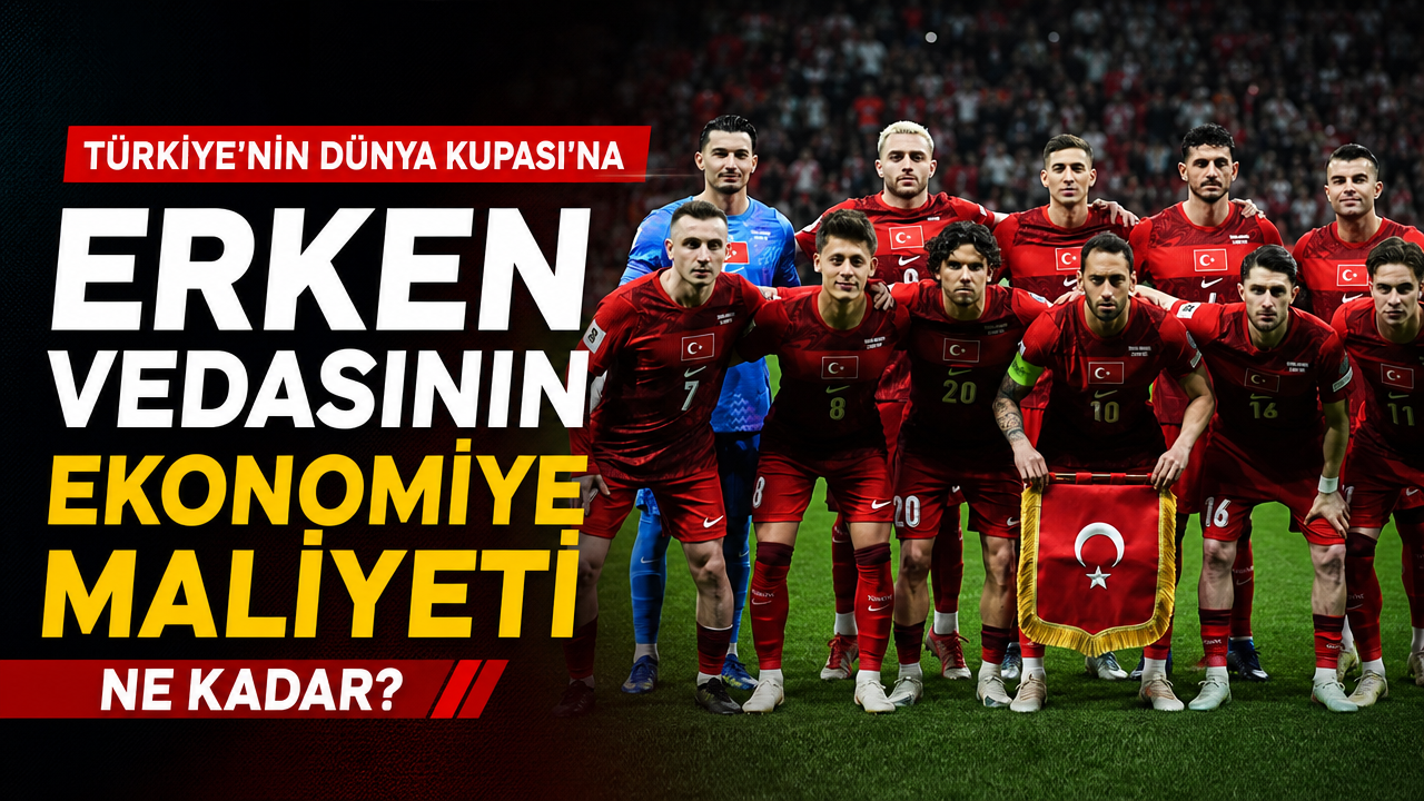 Türkiye’nin Dünya Kupası’na erken vedasının ekonomiye maliyeti belli oldu
