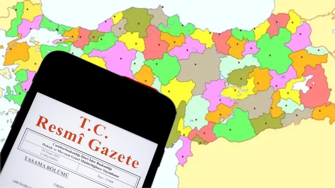 2 İlin Sınırı Değişti: Cumhurbaşkanı Kararı Yayımlandı!