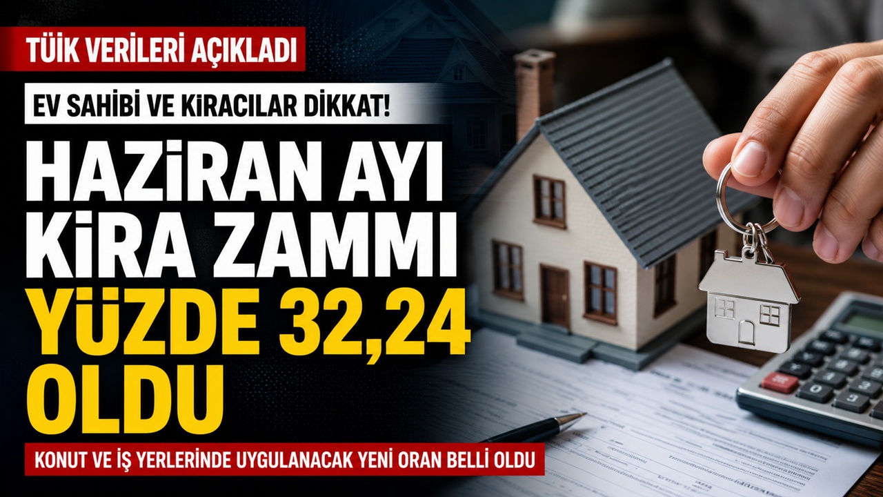 Kira Zammı Haziran 2026 İçin Açıklandı: Ev ve İş Yeri Kiralarında Yeni Oranlar