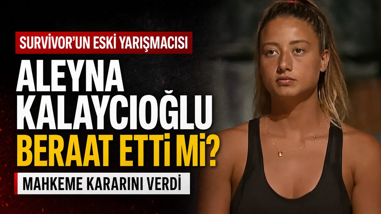 Cinayete azmettirme suçundan yargılanan Survivor’ın eski yarışmacısı Aleyna Kalaycıoğlu’ndan mahkemede dikkat çeken açıklamalar